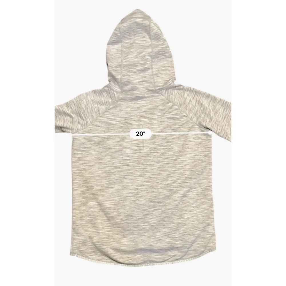 GapFit Women’s Orbital Fleece Hoodie Gray Matter Fitted Hoodie Size Medium​​​​​ - Picture 7 of 12